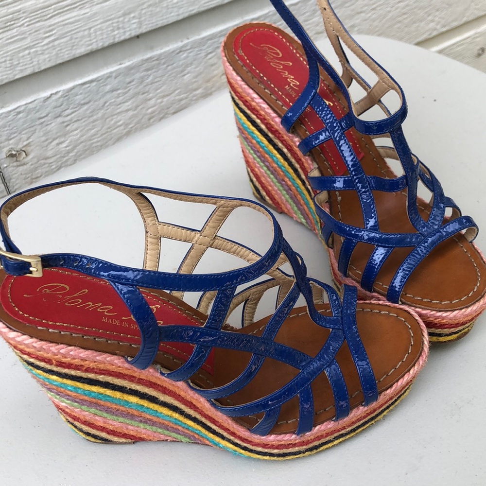Paloma Barcelo’ size 39 Espadrilles Platform wedge shoe